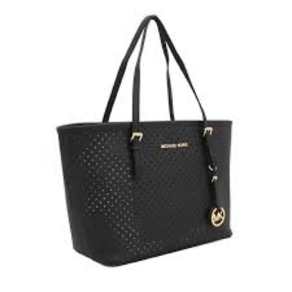 Michael Kors Jet Set small Travel dot tote purse